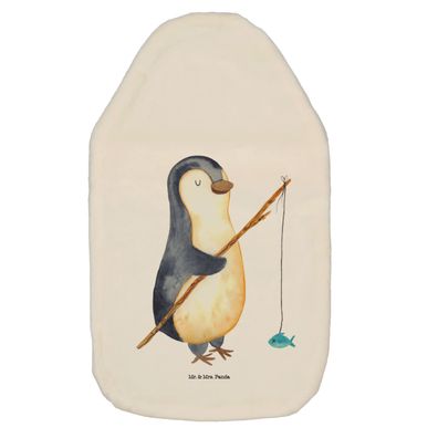 Mr. & Mrs. Panda Wärmflasche Pinguin Angler ohne Spruch