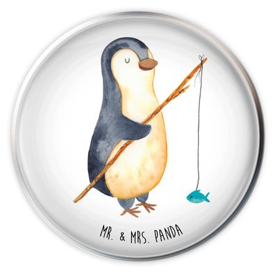 Mr. & Mrs. Panda Waschbecken Stöpsel Pinguin Angler ohne Spruch