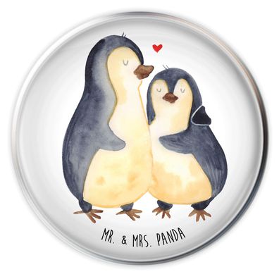 Mr. & Mrs. Panda Waschbecken Stöpsel Pinguin umarmen ohne Spruch