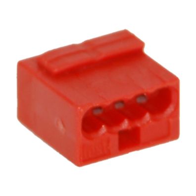 Wago Micro-Dosenklemme 0.6-0.8 mm² e, 4fach, rot 243804E