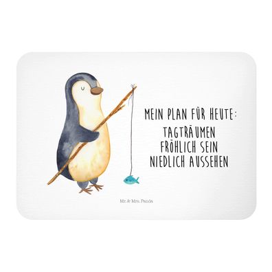 Mr. & Mrs. Panda Magnet Pinguin Angler mit Spruch