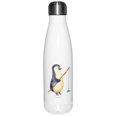 Mr. & Mrs. Panda Thermosflasche Pinguin Angler ohne Spruch