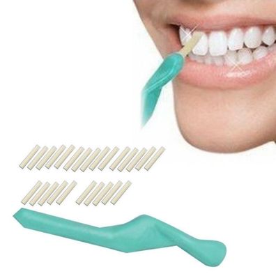 Radiergummi Zähne aufhellen Reinigung Zahn Bleach Whitening Dental Peeling