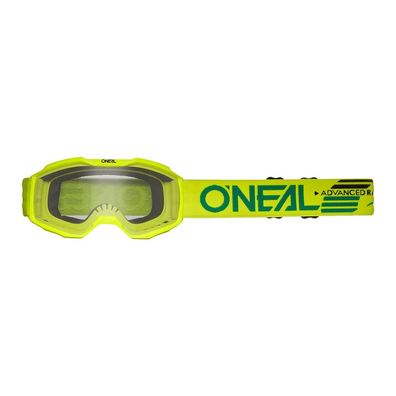 O'NEAL Kids Bike Goggles B-10 Solid Neon Yellow - Clear
