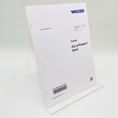 Wacker / Pumpe / Tauchpumpe / PS 3-Phasen Serie / Betriebsanleitung + +