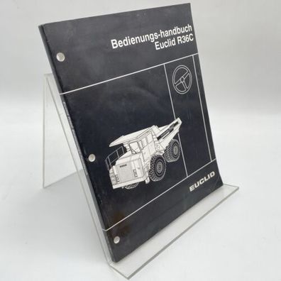 Euclid Dumper R36C Betriebsanleitung Wartung Bedienungs-handbuch