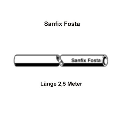 Viega Sanfix Fosta-PE-Xc-Rohr, 2,5 m Stangenware, weiß, 25 x 2,7mm
