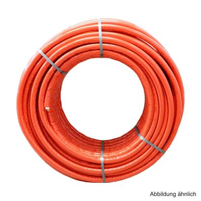 Uponor Uni Pipe PLUS Verbundrohr weiß vorgedäm. 20x2,25 mm rot im Ring 100 m