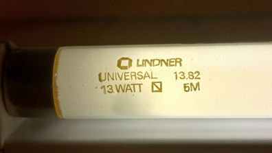 Lindner Universal 13.82 13 Watt 5M LeuchtStoffRöhre 51 52 53 cm Länge = KEIN Led
