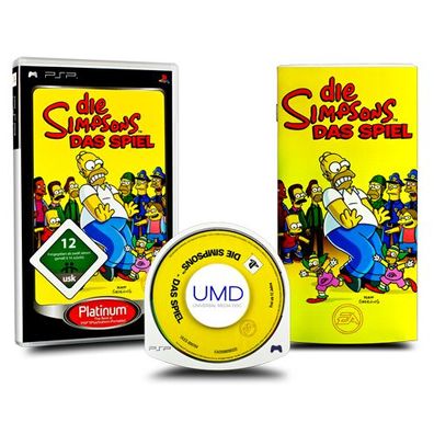 PSP Spiel Die Simpsons - Das Spiel