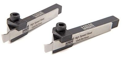 Abstechhalter mit HSS Messer 80mm Halter Drehhalter Abstechmesser >8mm/10mm/12mm