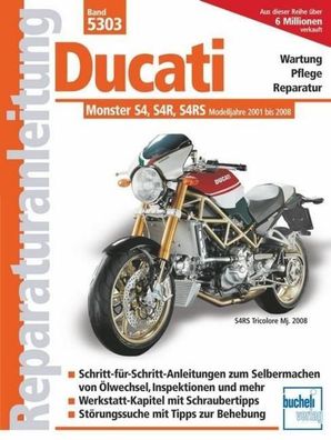 Ducati Monster mit 4 Ventilen, Desmo, Wasserk?hlung, Einspritzung,