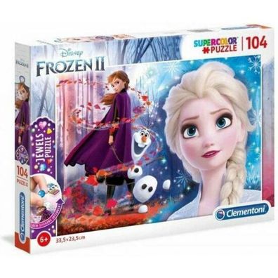 puzzle Frozen II junior Karton 104 Teile