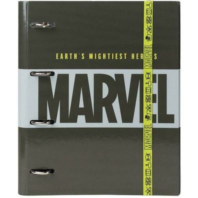 Ringbuch Marvel A4 grün (26 x 32 x 4 cm)