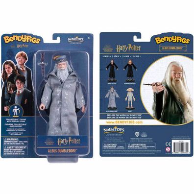 Harry Potter Dumbledore mit Zauberstab Bendyfigs formbare Figur 19cm