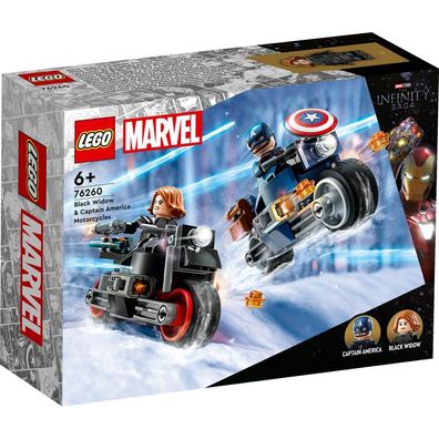 LEGO Marvel 76260 Black Widows & Captain Americas Motorräder