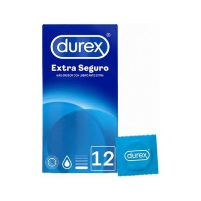 Durex extra seguro 12ud