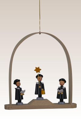 Baumbehang Kurrendefiguren im Bogen bunt Höhe=13cm NEU Christbaumschmuck