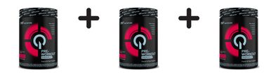 3 x QNT Pre-Workout Overdrive (30 Serv) Wild Cherry Lime