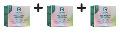 3 x Reflex Nutrition Nexgen Multivitamin (60 Capsules)