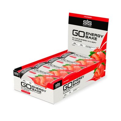 SIS GO Energy Bake (12x50g) Strawberry