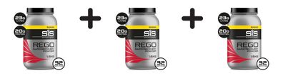 3 x SIS REGO Rapid Recovery (1600g) Banana