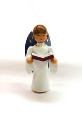 Miniaturfigur Miniaturengel mit Buch Höhe=6cm NEU Lichterengel Miniatur Engel