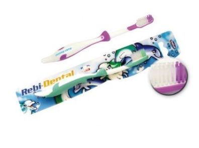 Mattes Kinder Zahnbürste M16 für sanfte Reinigung