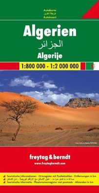 Algerien 1 : 800 000 / 1 : 2 000 000,