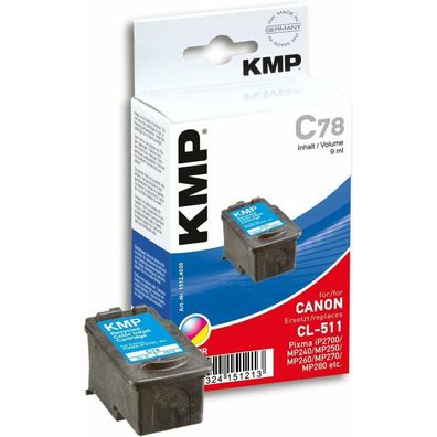 KMP C78 color Druckkopf ersetzt Canon CL-511