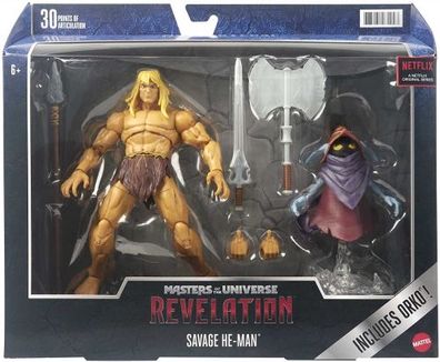 Mattel - Masters Of The Universe Revelation Savage He-Man / from Assort ...