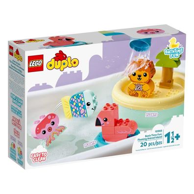 LEGO DUPLO Badewannenspaß SchwimmendeTierinsel (10966)