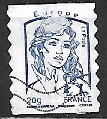 Frankreich gestempelt Michel-Nummer 5637YBc