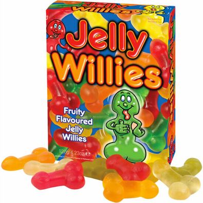 Jelly Willies Fruchtgummis in Penisform 150 g