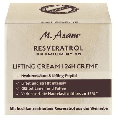 M. Asam Resveratrol Lifting Anti-Aging Creme 50ml