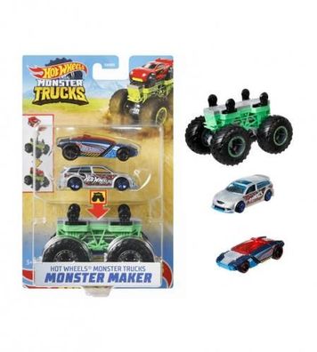 Mattel - Hot Wheels Monster Trucks Maker Bone Sharkruser / from Assort ...