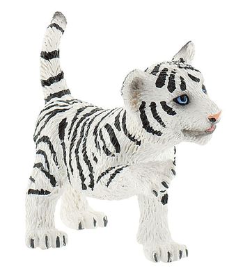 Bullyland 63688 Spielfigur Tiger Junges weiß 5cm Sammelfigur Wildtiere NEU NEW