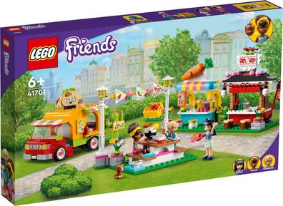 41701 Lego Friends Streetfood Markt Taco-Truck Smoothie-Bar Spiel Set Market