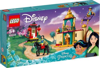 LEGO® 43208 - Disney Jasmins und Mulans Abenteuer Bausteine Bau Spiel Set