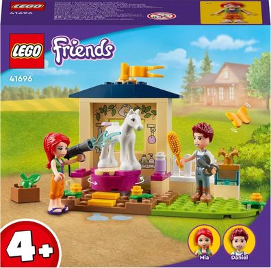 LEGO 41696 Friends Ponypflege Pferdestall mit Figur Spielset Bausteine