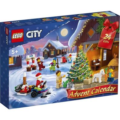 LEGO 60352 City Adventskalender Spielset Bausteine Klemmsteine Weihnachten