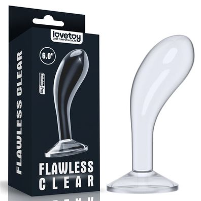 Love Toy - Flawless Clear Prostata-Plug 15 cm