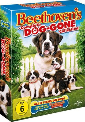 Beethoven Komplett BOX 1-8 (DVD) 8Disc Ein Hund names Beethove...