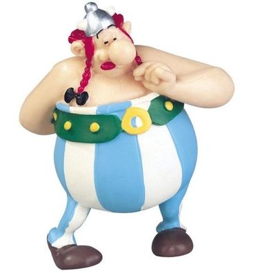 Plastoy Obelix mit Blumenstrauß Asterix Sammelfigur NEU Spielfigur Figur Römer