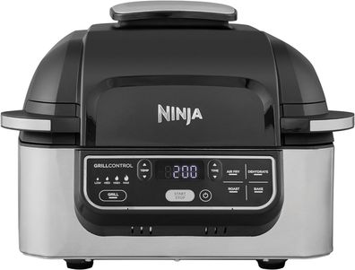 Ninja Foodi Grill & Airfryer, 5,7L Heißluftfritteuse, Air Fryer, spülmaschinenfeste