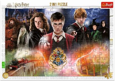 Harry Potter - Rahmenpuzzle 88 Teile + Malvorlage