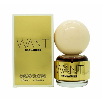 Dsquared² Want Pour Femme Eau de Parfum 50ml