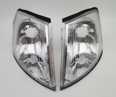 Satz Frontblinker Blinker vorne klarglas chrom passend für AUDI A3 8L 1996-2000