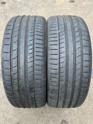 2x Sommerreifen 225/40 R18 92Y XL Continental Conti SportContact 5 MO DOT18 6,6-7,5mm