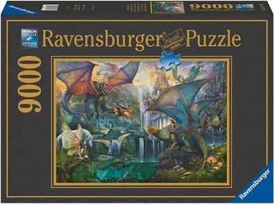 Ravensburger - Puzzle 9000 Magical Dragon Forest - Ravensburge... - ...